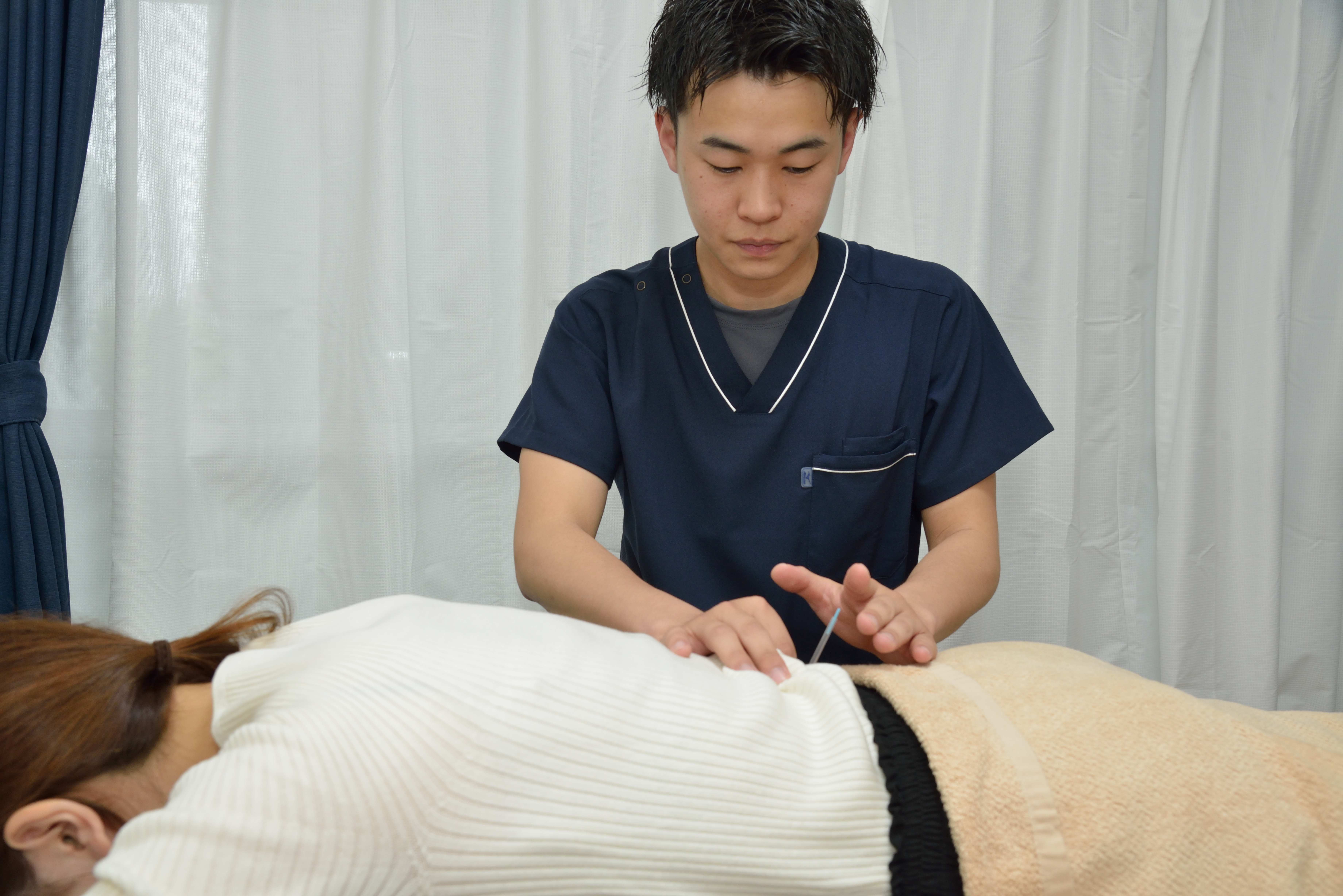 はり治療（別料金 ＋2,100円）